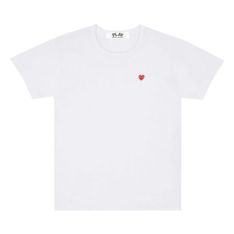 Comme des Garçons PLAY Heart Logo T-Shirt White