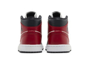 Air Jordan 1 Mid Gym Red Off Noir W