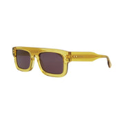 Gucci Square Frame Sunglasses Yellow/Grey
