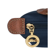 Longchamp Le Pliage Original Pouch with handle Navy - Recycled canvas
