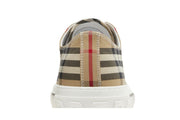 Burberry Check Cotton Sneakers Archive Beige