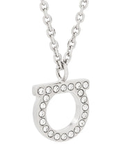Gancio crystal-embellished necklace