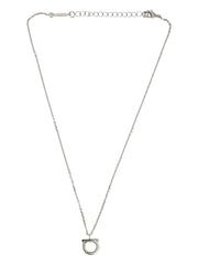 Gancio crystal-embellished necklace