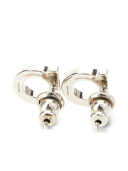 Gancini crystal embellished stud earrings