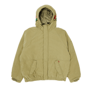 Supreme Needlepoint Hooded Jacket Olive