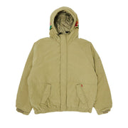 Supreme Needlepoint Hooded Jacket Olive