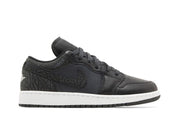 Air Jordan 1 Low SE GS Black Elephant
