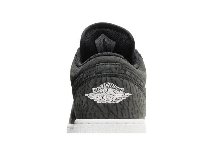 Air Jordan 1 Low SE GS Black Elephant
