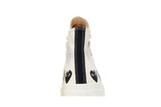 Comme des Garçons PLAY x Chuck 70 High Multi Heart - Milk Black