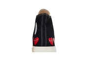 Comme des Garçons PLAY x Chuck 70 High Multi Heart - Black