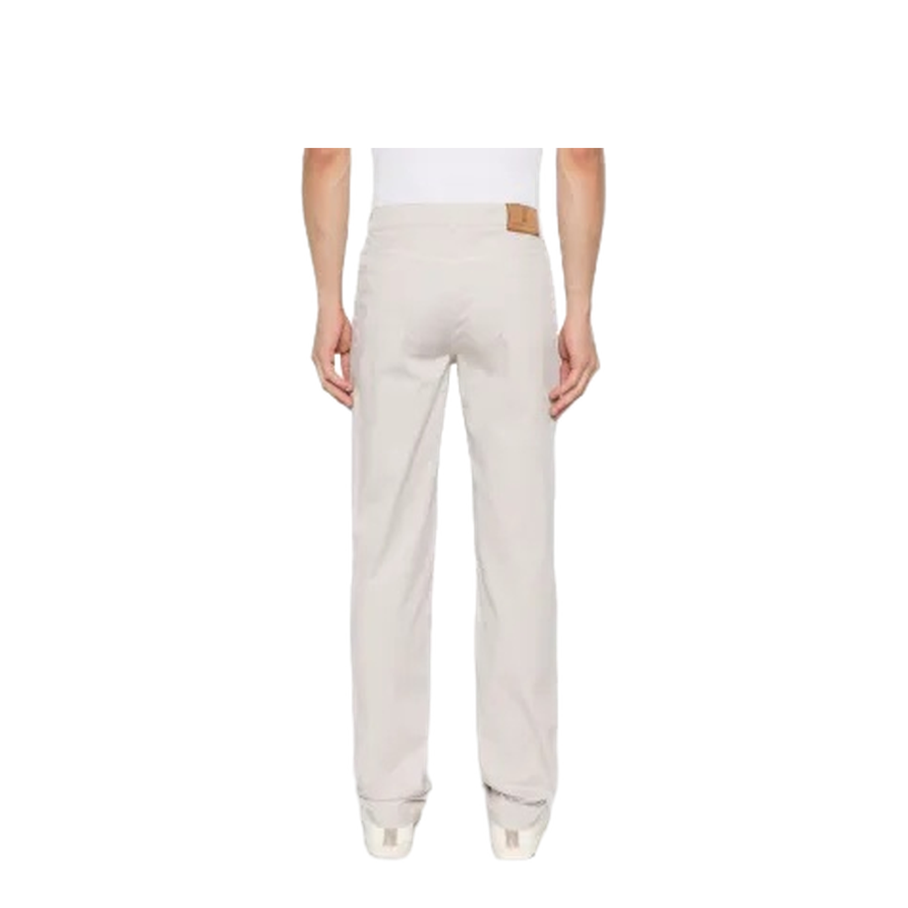Cotton Pants - Beige