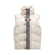 Moncler x adidas Bozon Down Vest White
