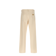 VGold Straight Leg Jeans - Beige