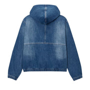 Stussy Denim Work Jacket Washed Blue