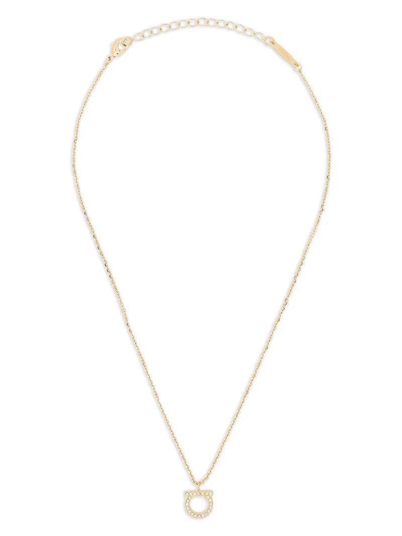 Gancini crystals necklace