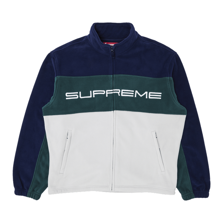 Supreme Polartec Zip Jacket Navy