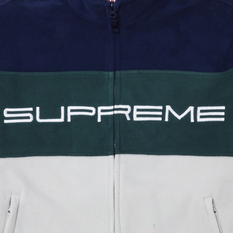 Supreme Polartec Zip Jacket Navy