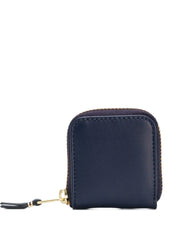 zip-around leather wallet