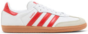 Adidas Samba OG White Solar Red Gum