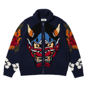 Palace Demon Cowichan Knit Blue