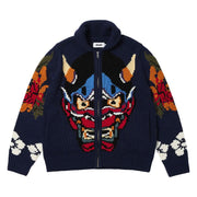 Palace Demon Cowichan Knit Blue