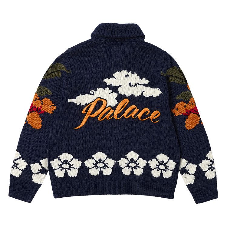 Palace Demon Cowichan Knit Blue