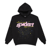 Sp5der P*nk V2 Hoodie Black