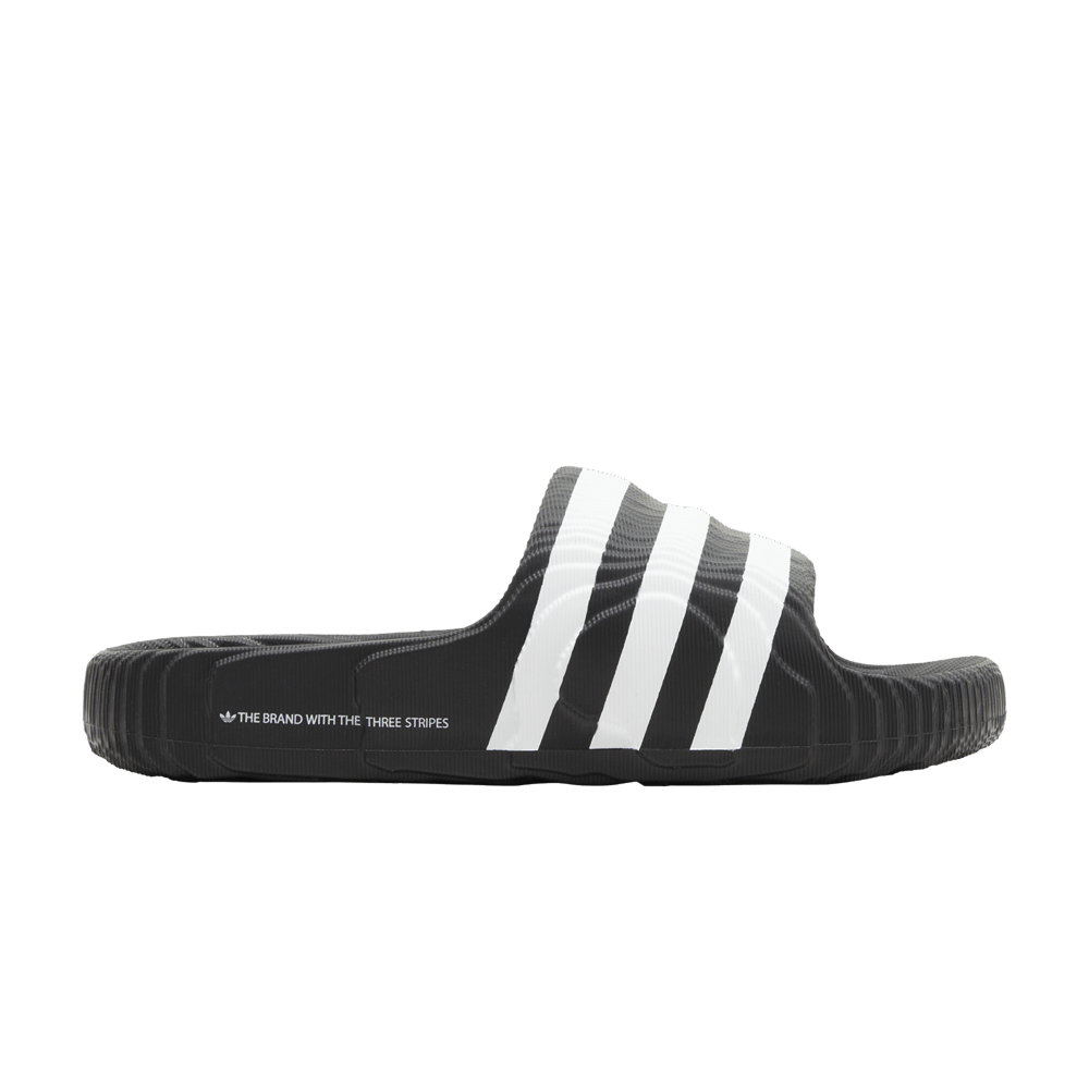 Adidas Adilette 22 Slide Black White
