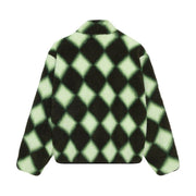 Stussy Sherpa Reversible Jacket Green