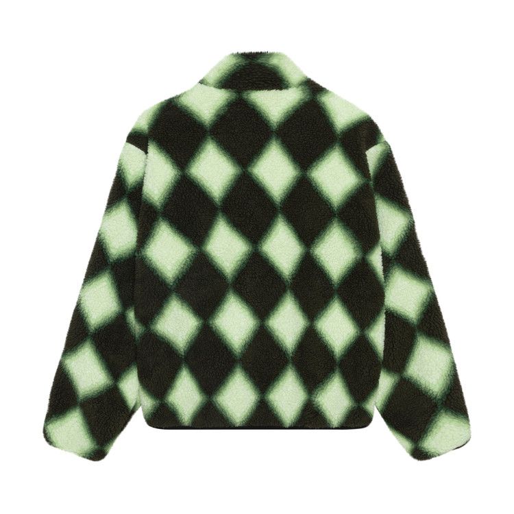 Stussy Sherpa Reversible Jacket Green