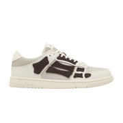 Amiri Skel Top Low White Brown