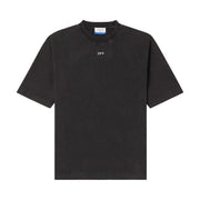 Off-White St. Matthew Skate Shorts-Sleeve T-Shirt Black/Grey