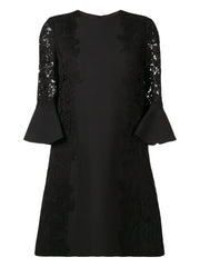 lace-detail dress