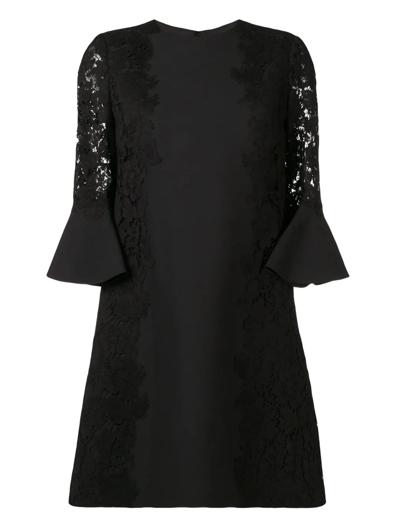 lace-detail dress