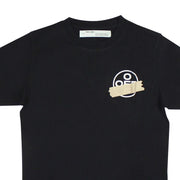 OFF-WHITE Slim Fit Tape Arrows T-Shirt Black/Beige