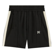 Palm Angels Monogram Track Shorts Black/Butter