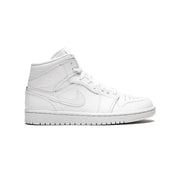 Air Jordan 1 Mid Triple White
