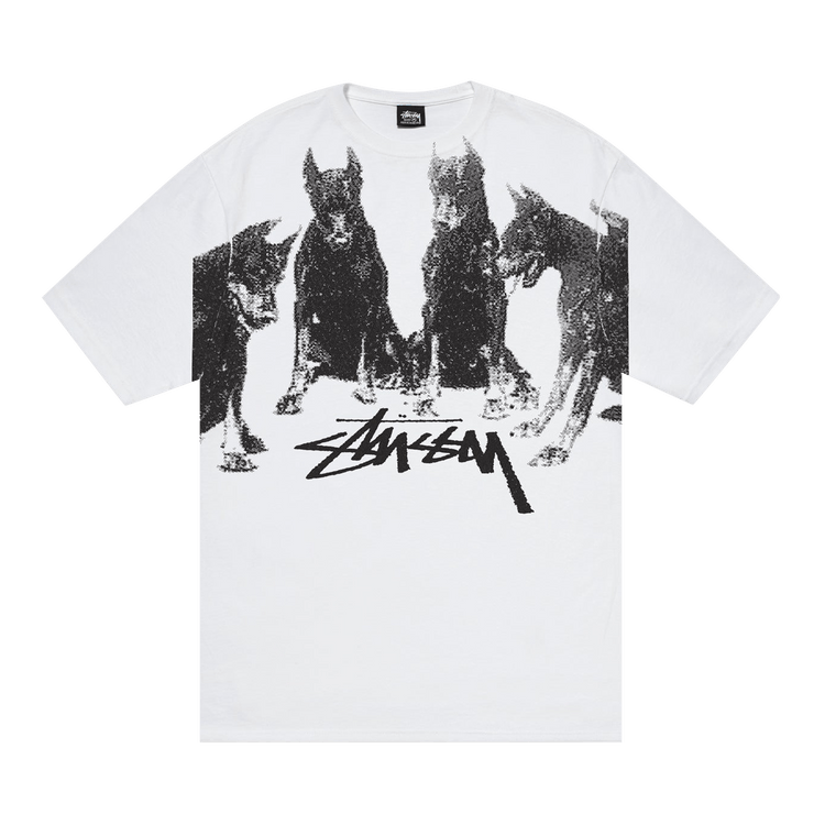Stussy Dobermans T-Shirt White