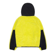 Stussy Sherpa Paneled Hooded Jacket Lime