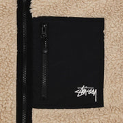Stussy Sherpa Reversible Jacket Beige