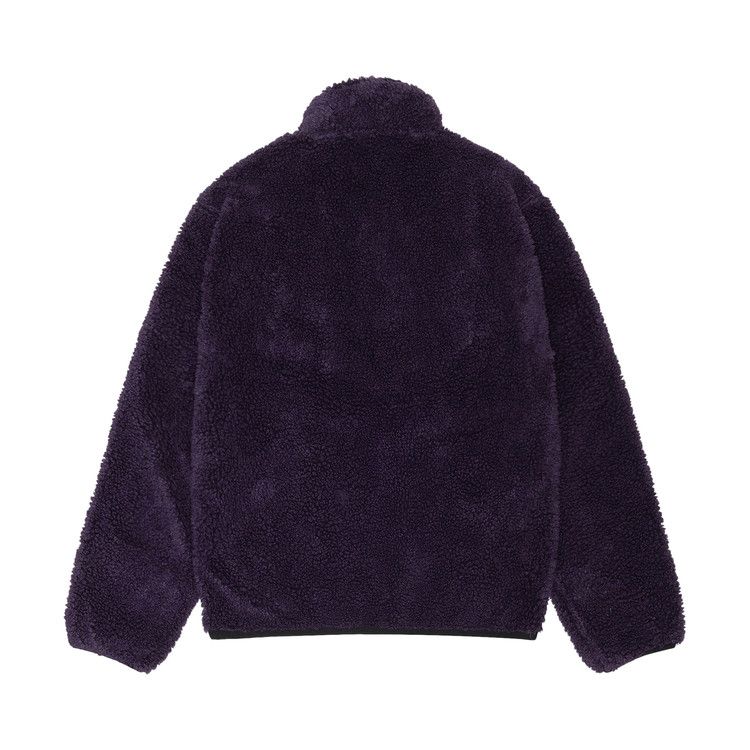 Stussy Sherpa Reversible Jacket Purple