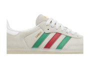 Adidas Samba OG Crystal White Green Scarlet