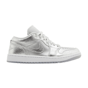 Wmns Air Jordan 1 Low SE 'Metallic Silver'