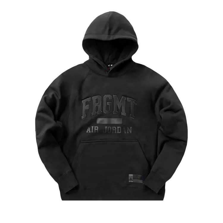 Air Jordan x Fragment Pullover Hoodie (Asia Sizing) Black/Reflective Silver