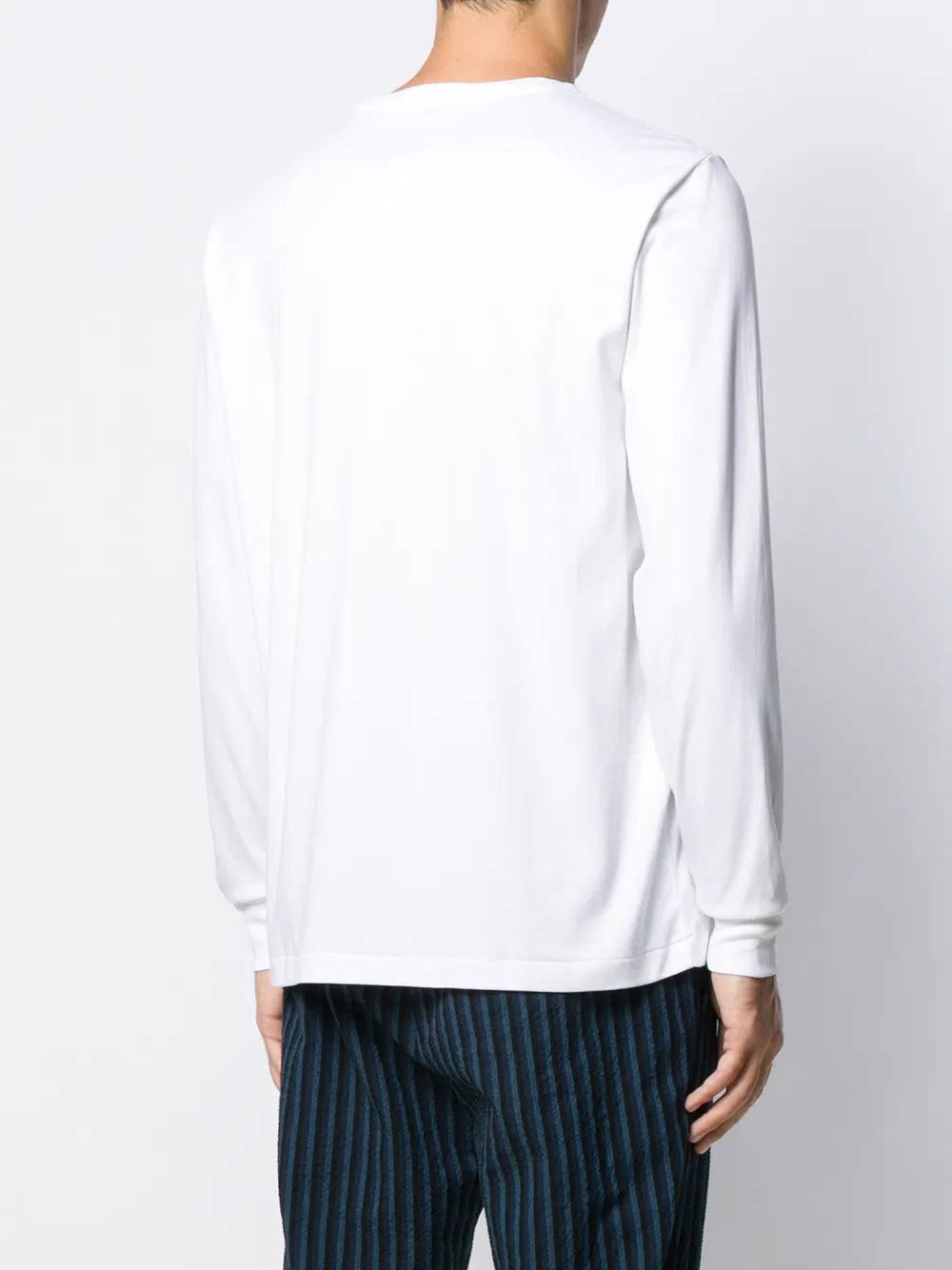 logo-embroidered long-sleeve T-Shirt