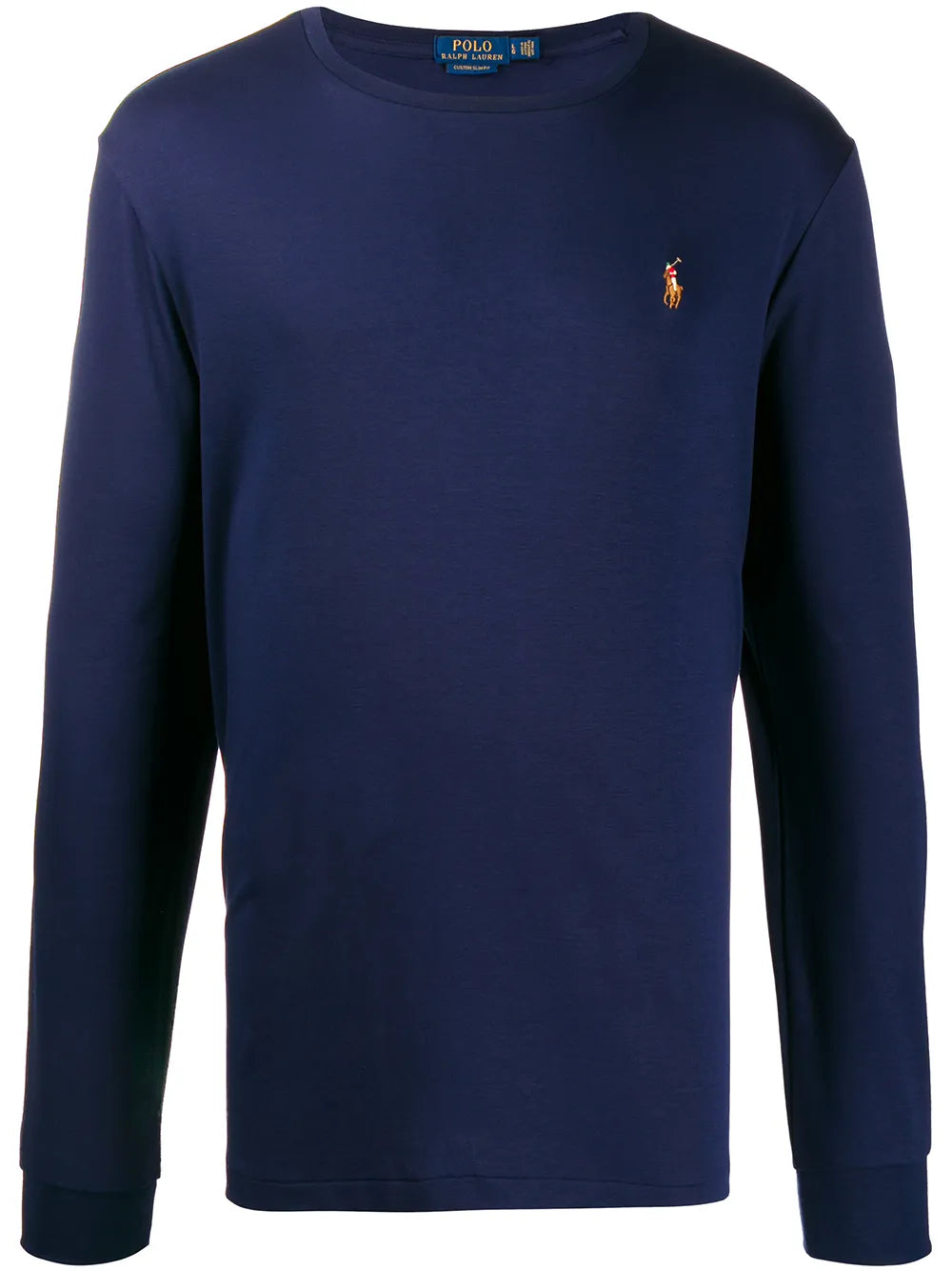 logo-embroidered long-sleeve T-Shirt