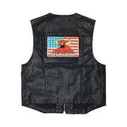 Supreme x Toy Machine Faux Leather Vest Black