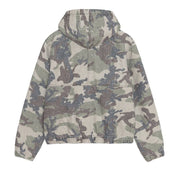 Stussy Needlepunch Work Jacket Woodland Camo