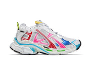Balenciaga Runner Sneaker Worn-Out - White Multi-Color