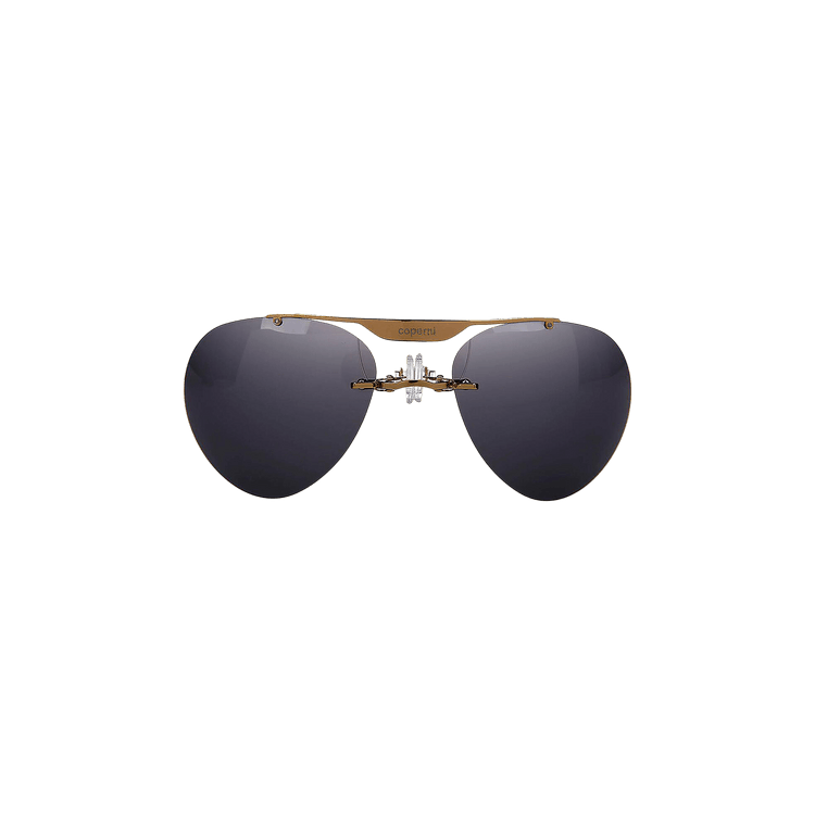 Coperni Clip On Aviator Sunglasses Black
